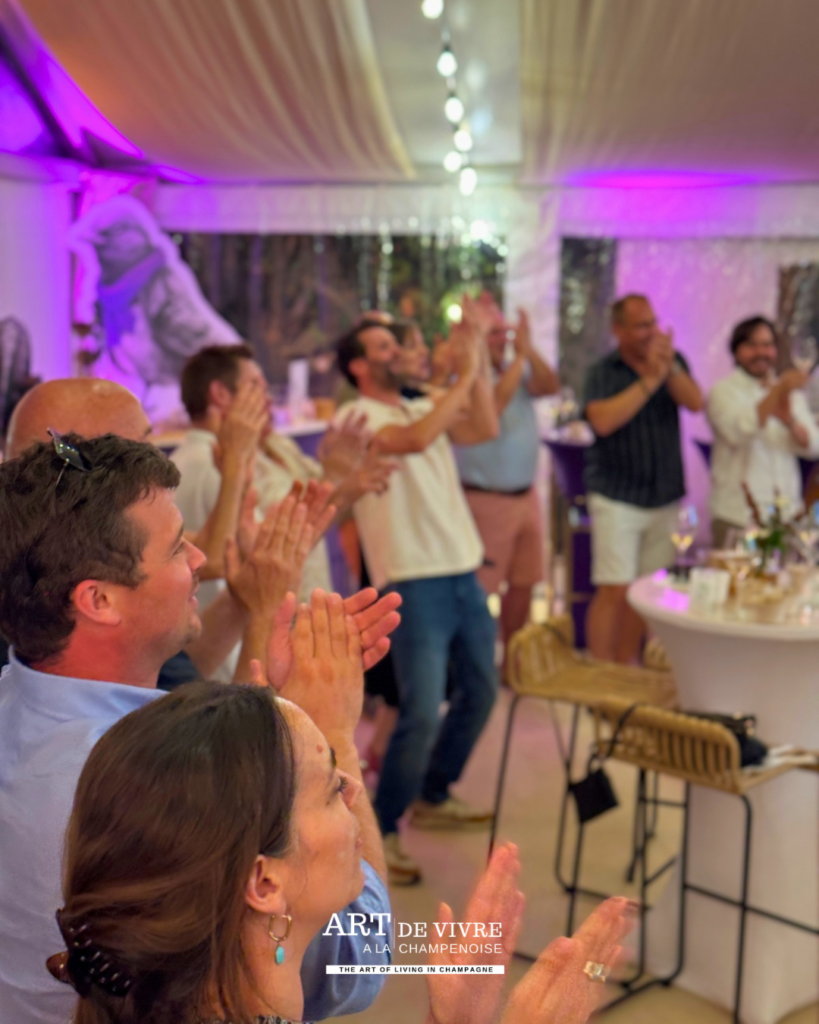Ambiance conviviale au Champagne Moineaux chouilly 8