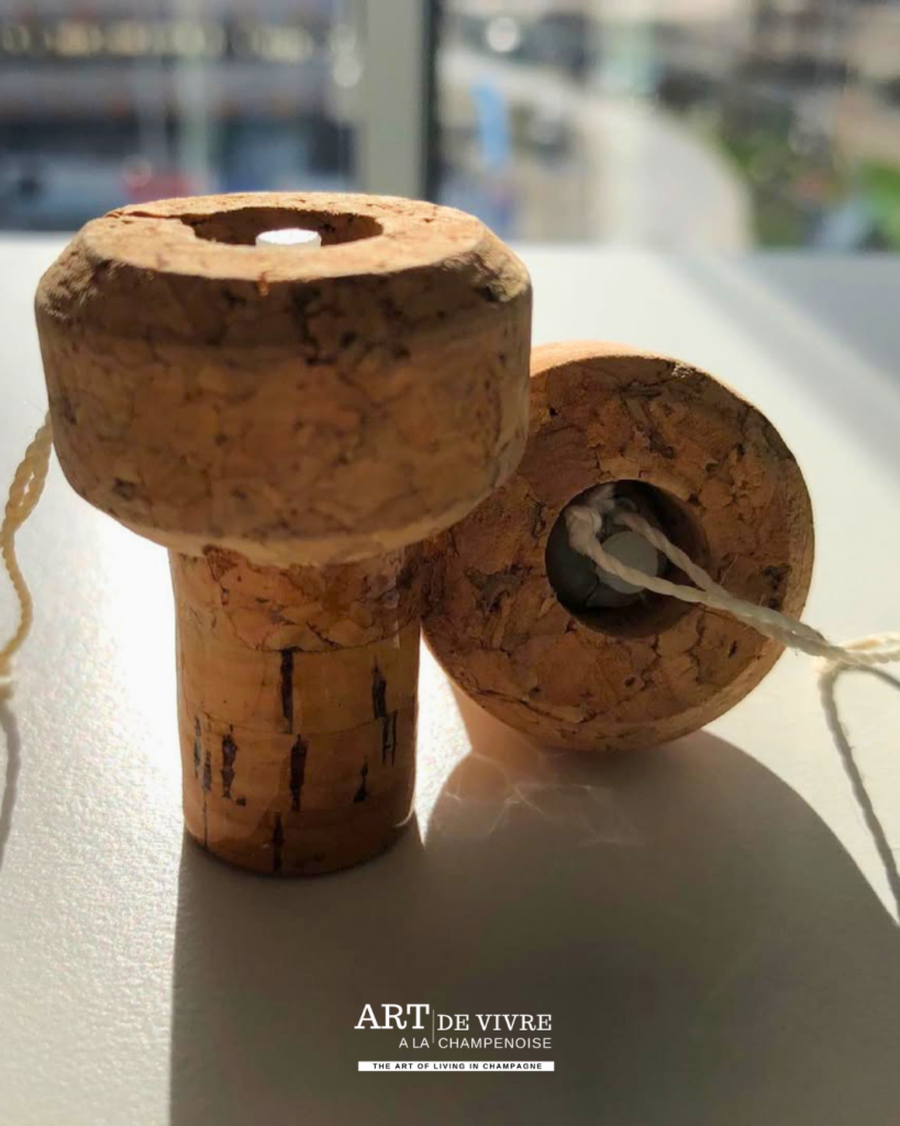 Prototype du bouchon Easy Pop pour bouteille de Champagne