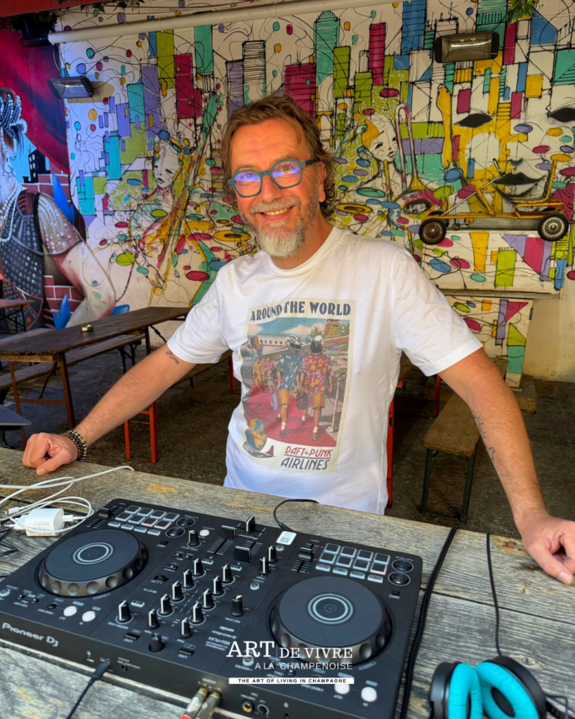 James Jouffroy aux platines