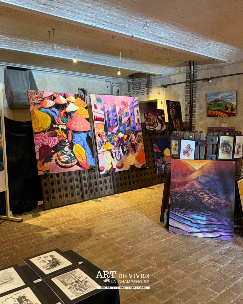 Jacki Colson, peintre voyageur champenois, expose à Aÿ