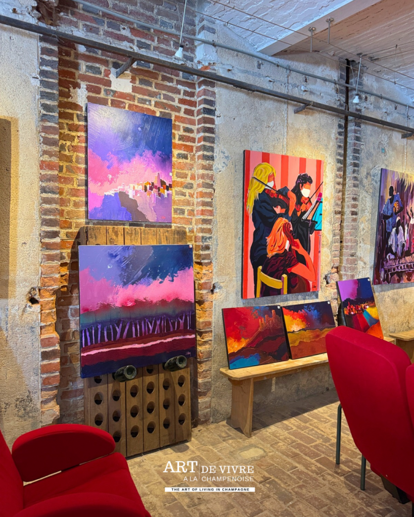 Jacki Colson, peintre voyageur champenois, expose à Aÿ 3