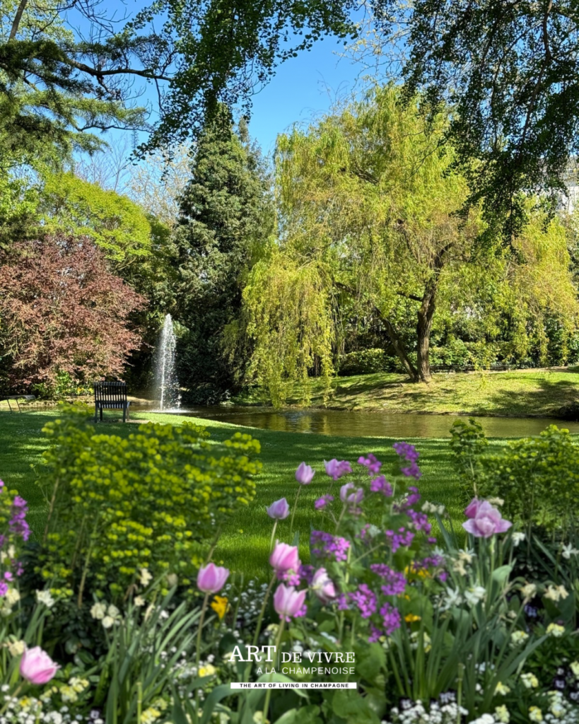 e jardin de l’Hôtel de Ville à Épernay