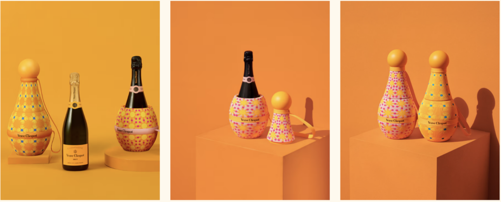 Champagne Bucket Veuve Clicquot avec poignée mobile