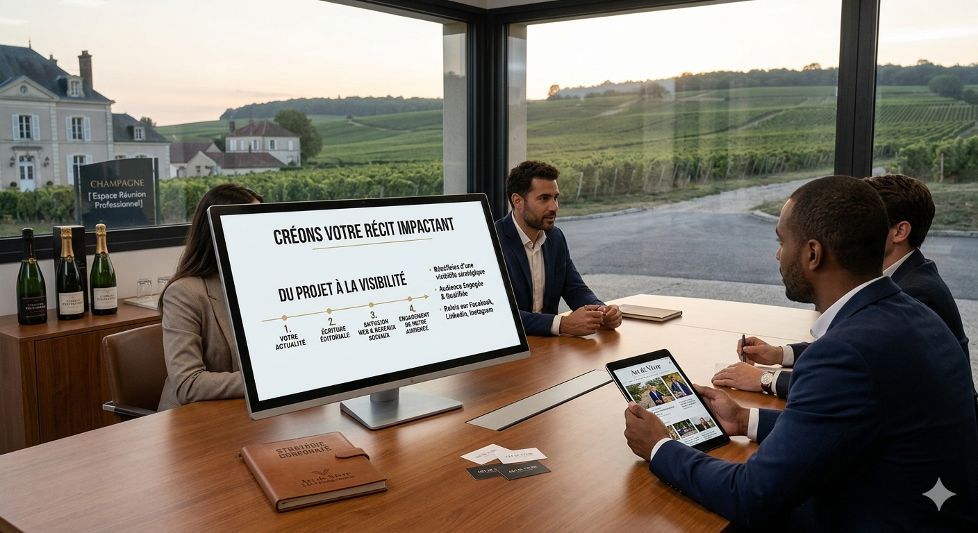 Entreprendre réunion art de vivre a la champenoise