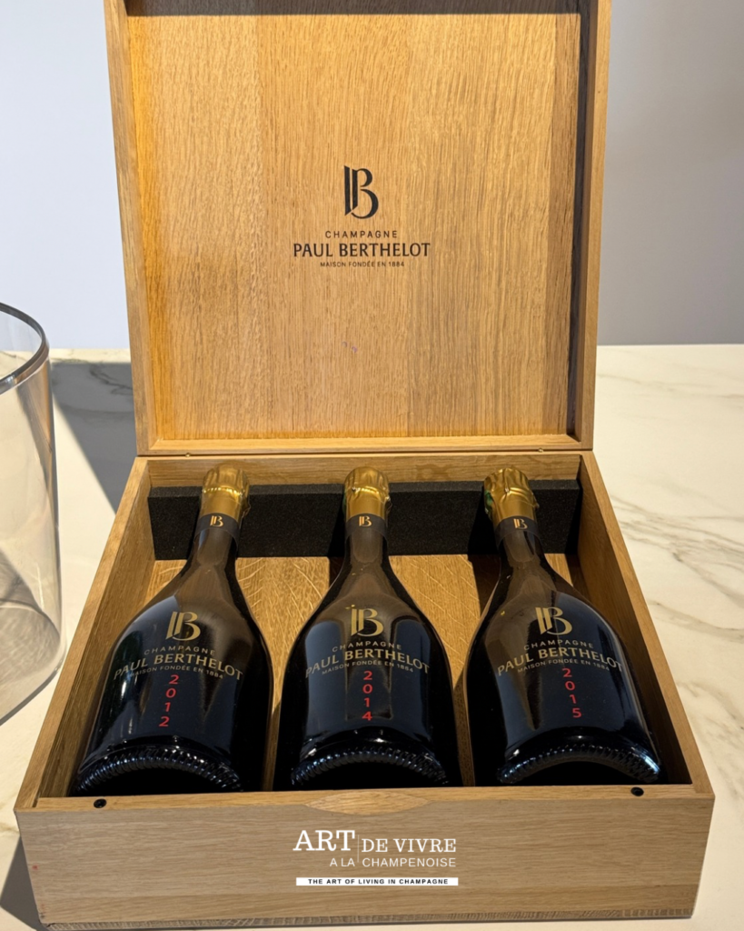 Collection de cuvées du Champagne Paul Berthelot