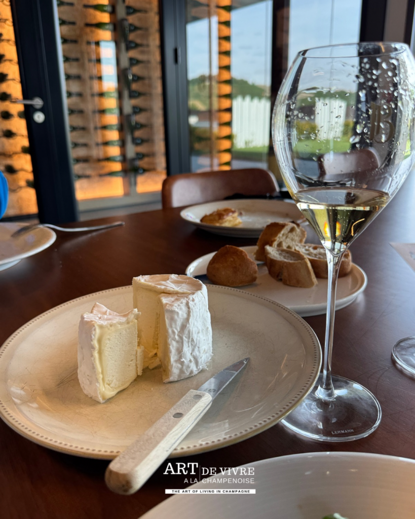 fromages et Champagne millésimé de la Maison Paul Berthelot