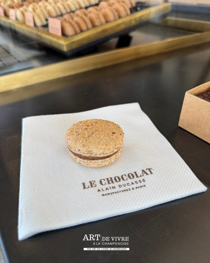Macarons de la Manufacture Alain Ducasse comptoir de reims