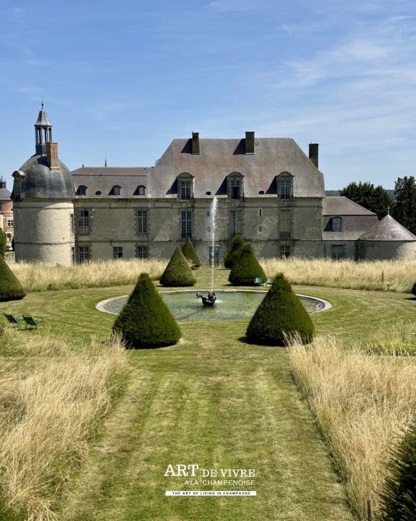 Bassin du parc du Château d’Étoges