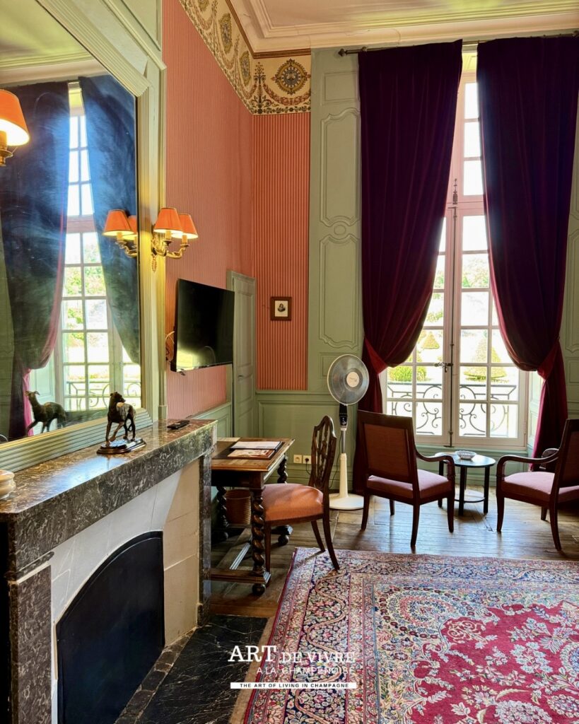 Salon du Château d’Étoges dans la Marne