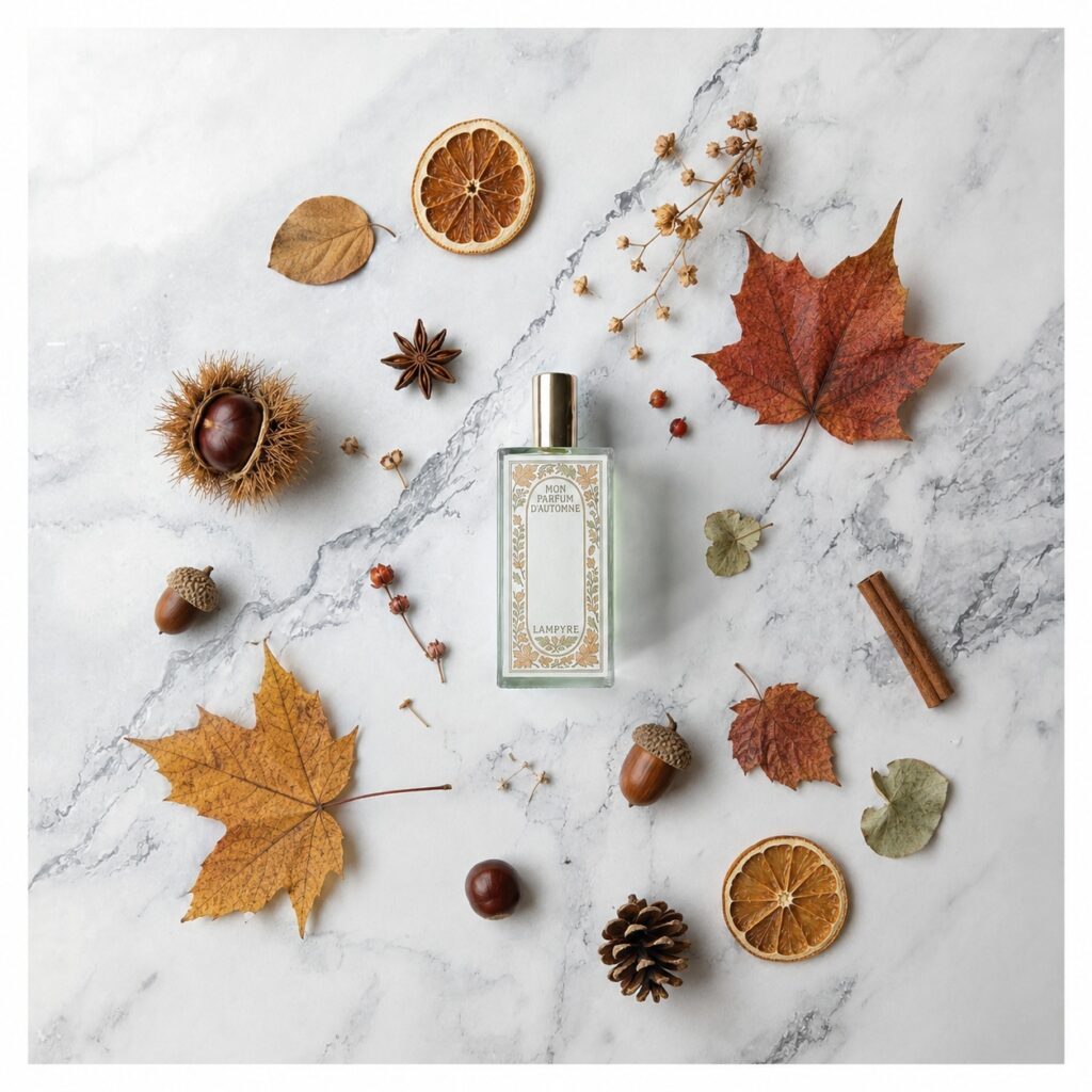 création parfum d'automne à Pressoria