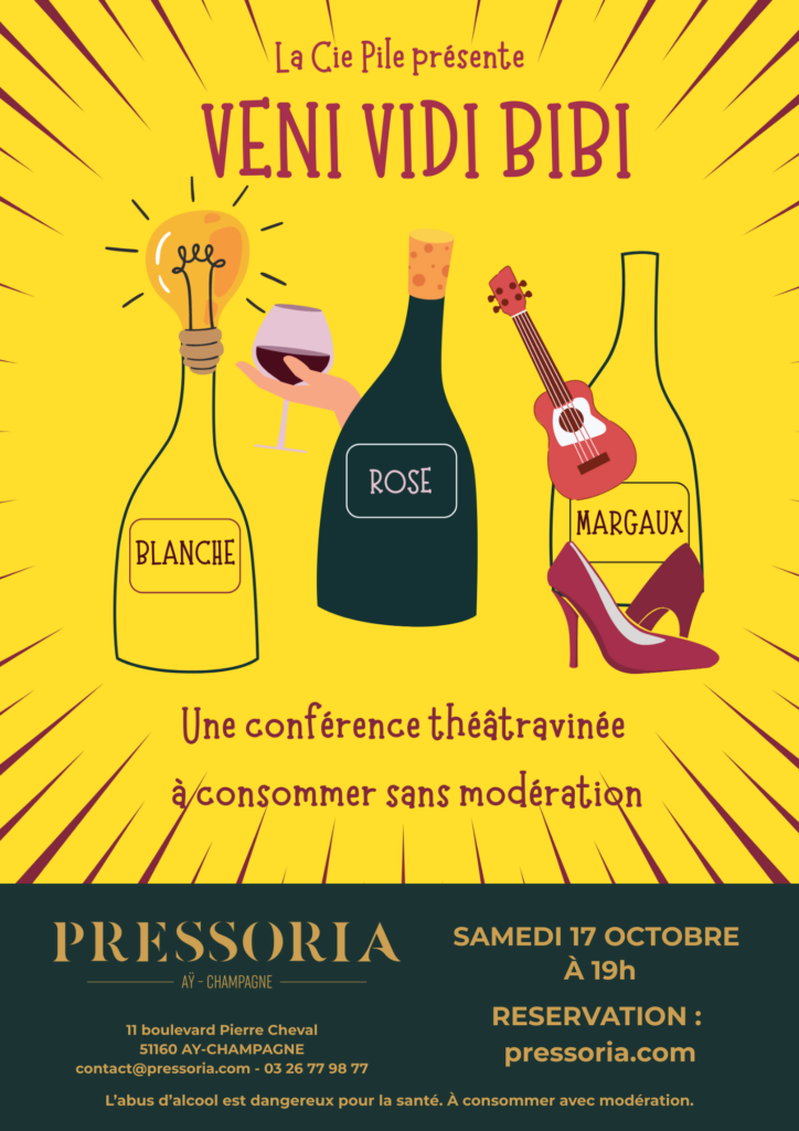 Spectacle Veni Vidi Bibi à Pressoria
