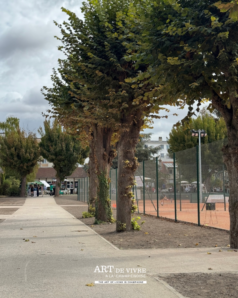 Entrée du Tennis Club de Reims