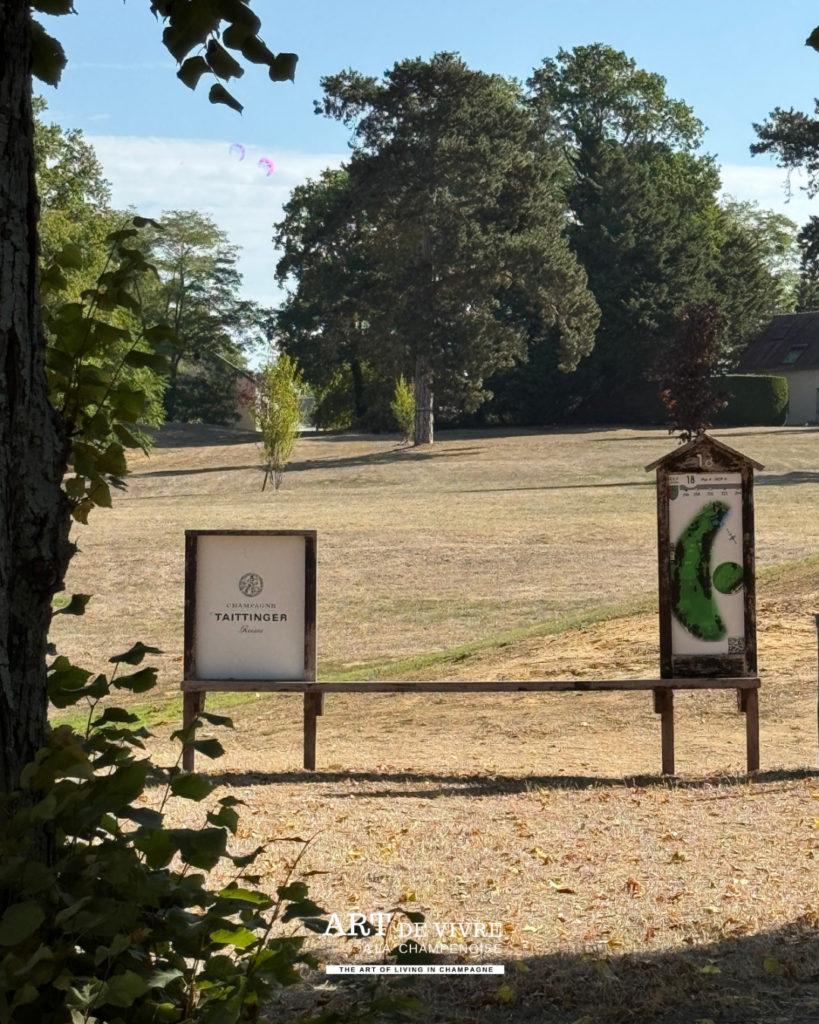 Trous sponsorisé au Golf de Reims à Gueux