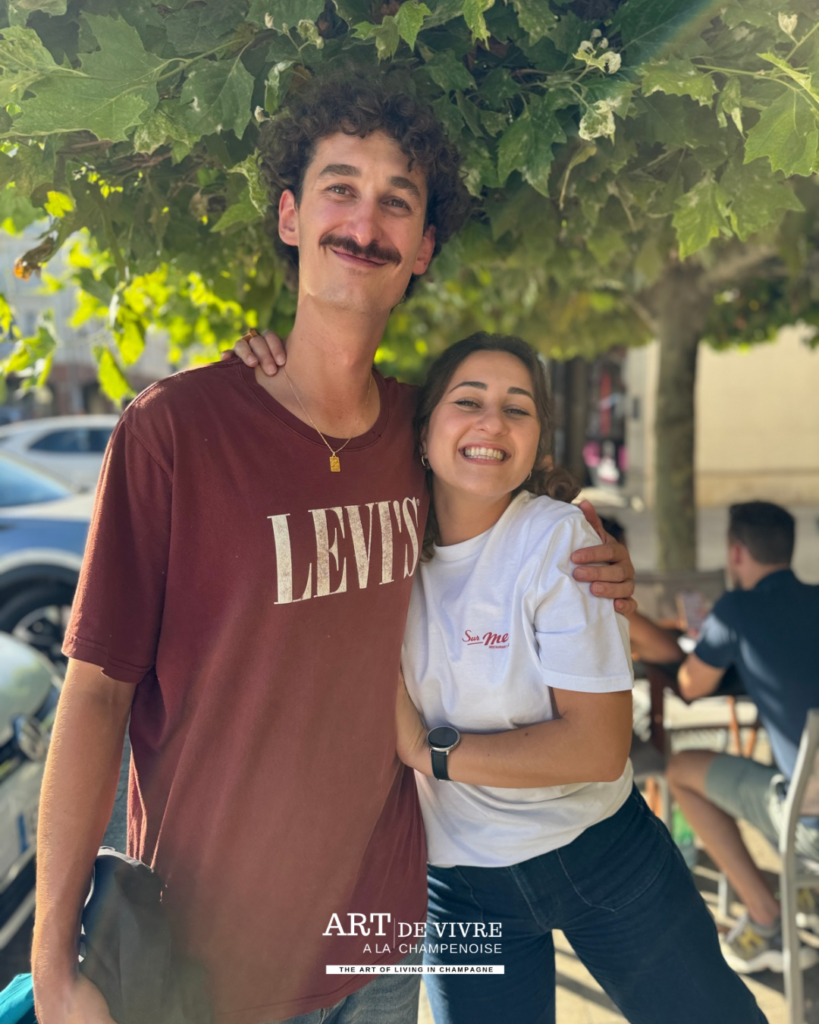 Lubin Champion et Myriam Cotteau à La Frigousse à Aÿ-Champagne