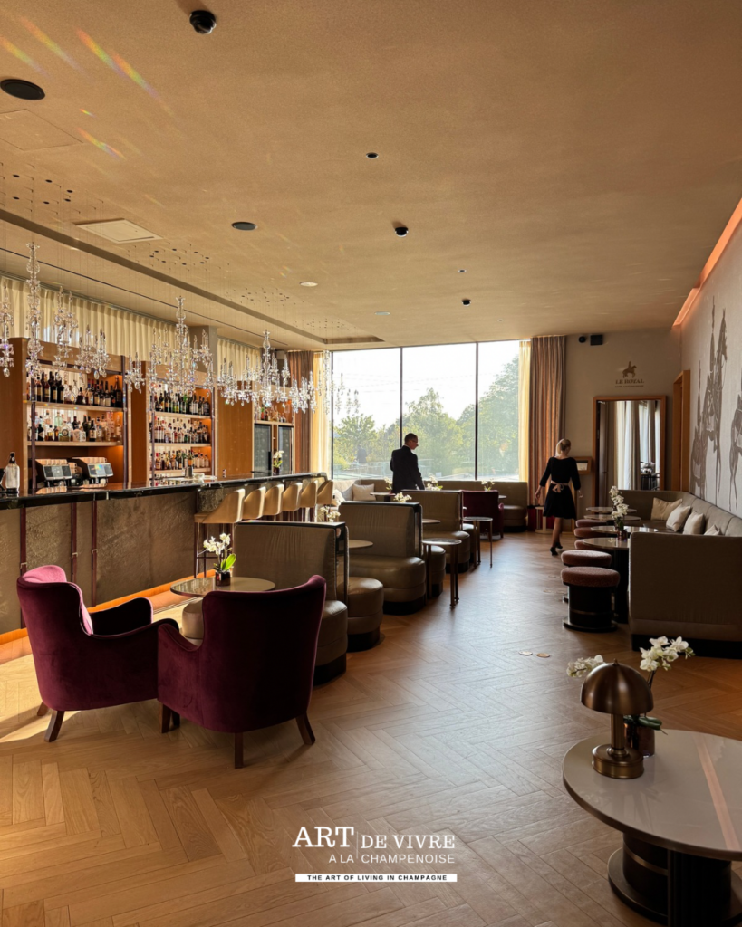 Le bar du Royal Champagne à Belle vue