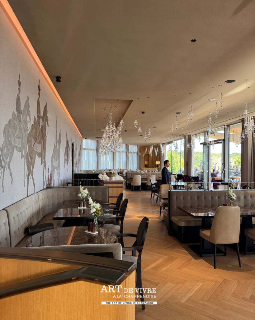 le restaurant bistronomique du Royal Champagne à Belle vue