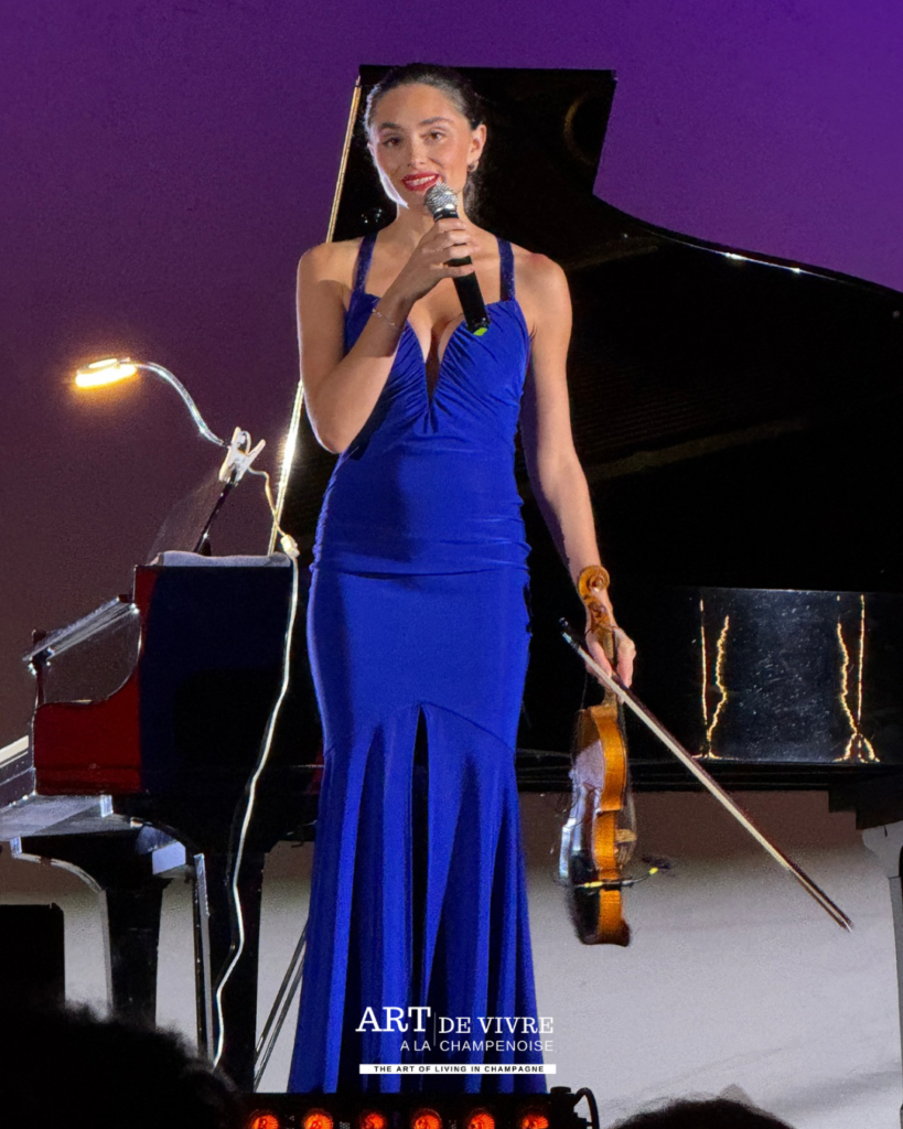 Esther Abrami lors de Tsarine sous les étoiles à Reims