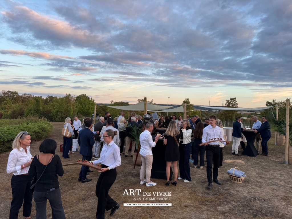 Public en VIP au champagne tsarine