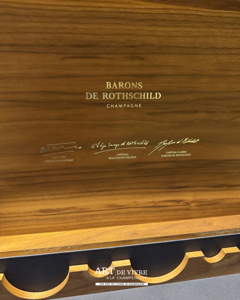 Champagne Barons de Rothschild caisse bois