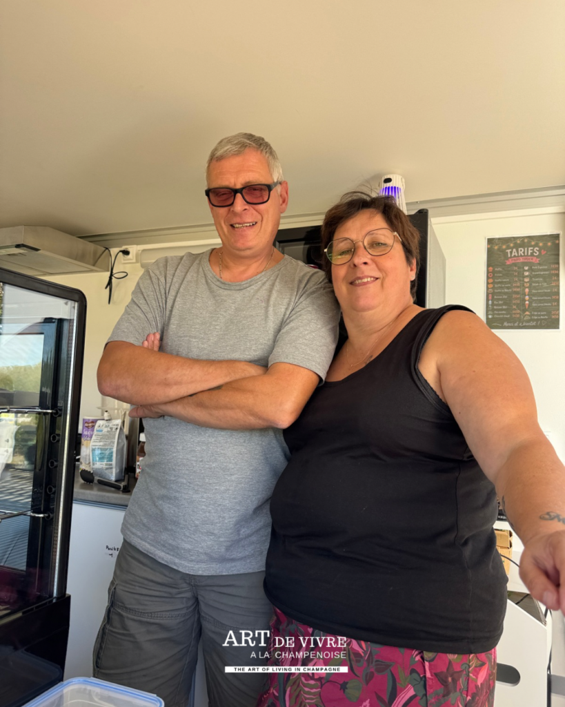 Sandrine et son mari food truck