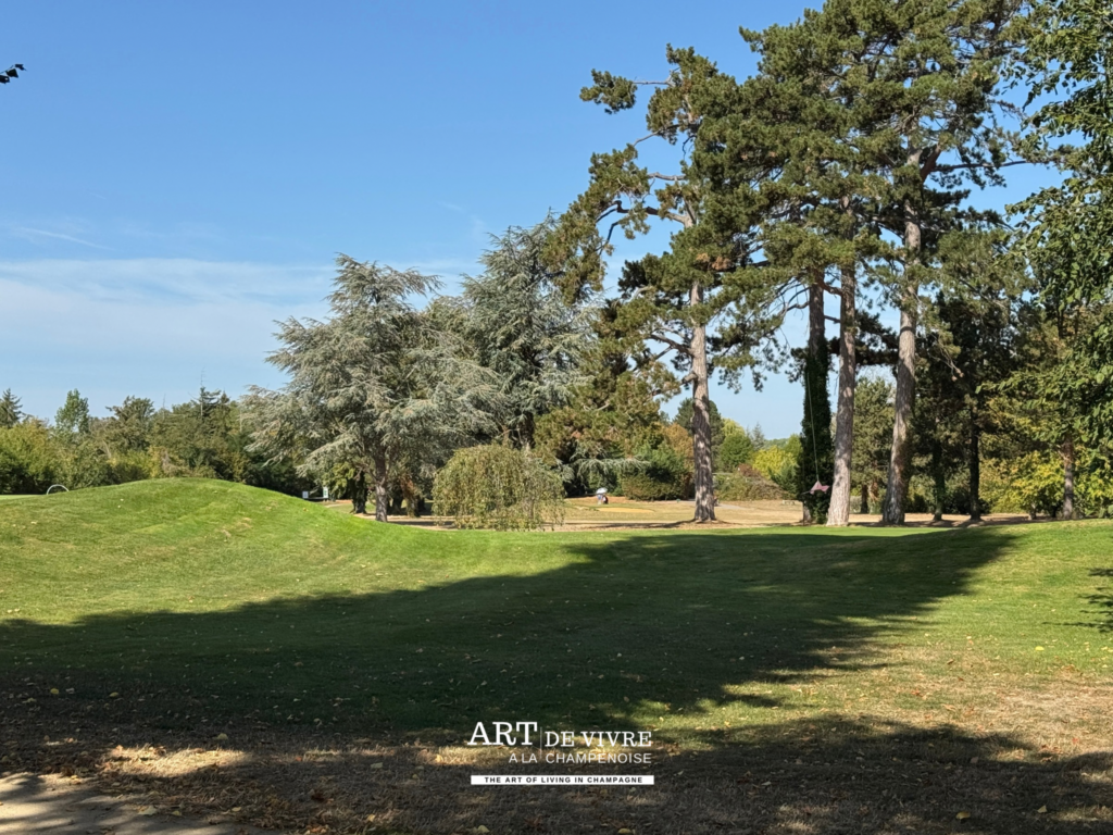 Parc arboré du Golf de Reims à Gueux