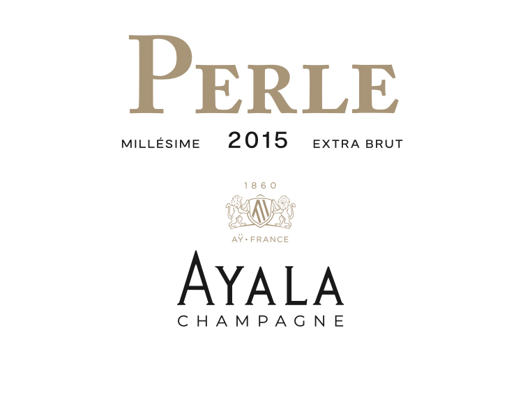 Etiquette Ayala Champagne Perle