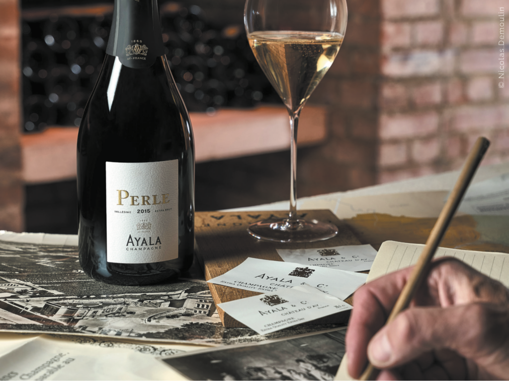 Dégustation et faconnage dans les caves Ayala