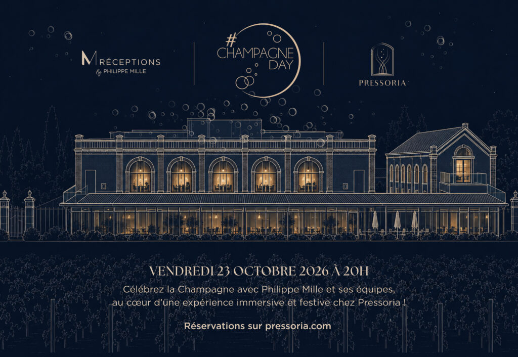 M Réceptions et Pressoria à Aÿ-Champagne pour ChampagneDay