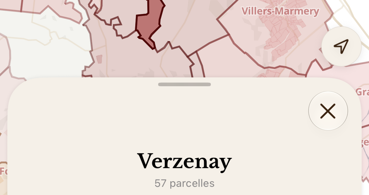 Parcelles, la Champagne à la carte