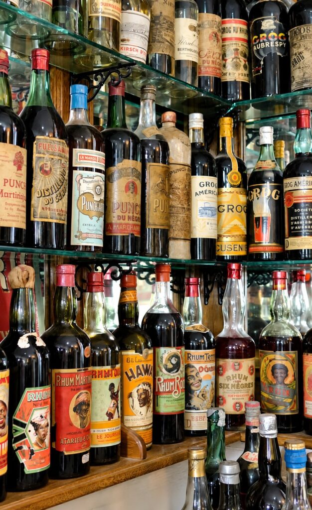 Collection de spiritueux de chez Bruno de Serbriant