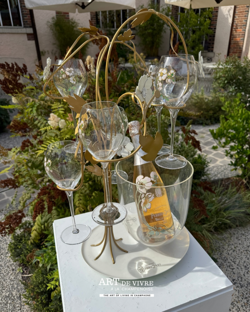 Cuvées Perrier-Jouët rosé au Cellier Belle Époque
