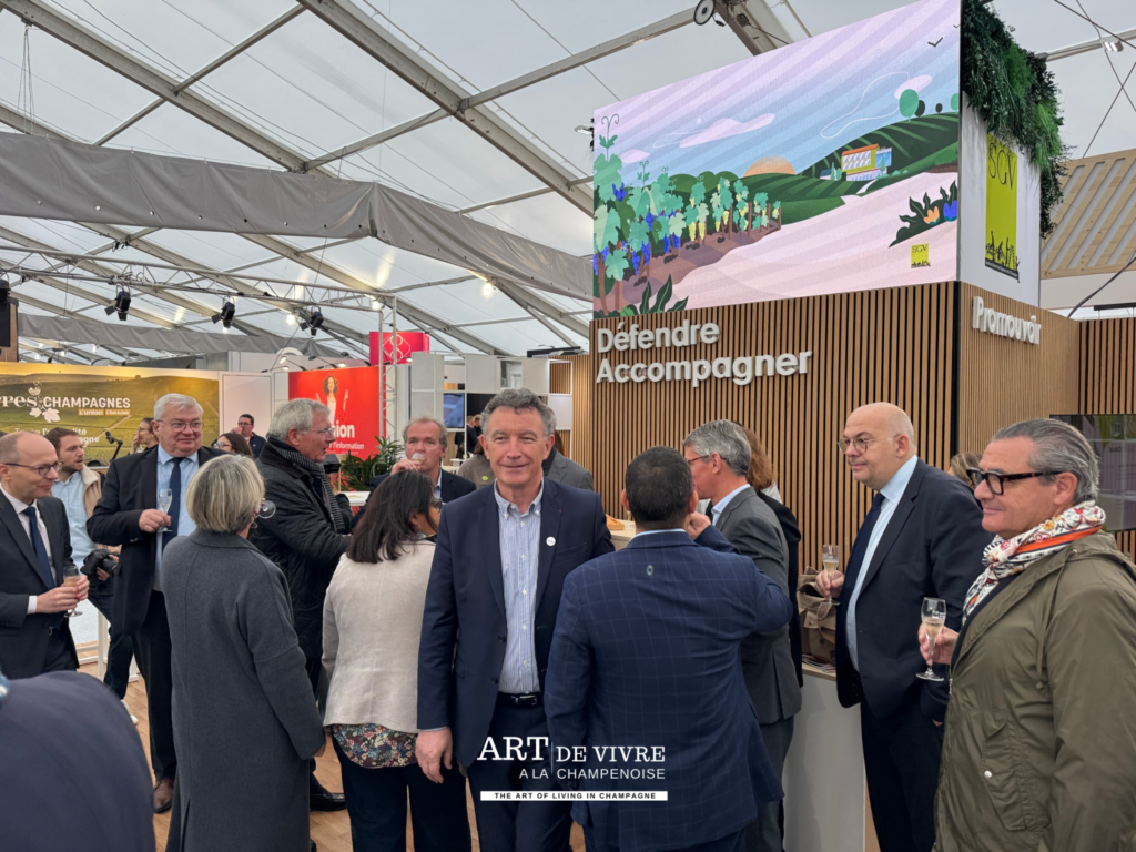 Franck Leroy au salon Viti Vini 2026 à Épernay