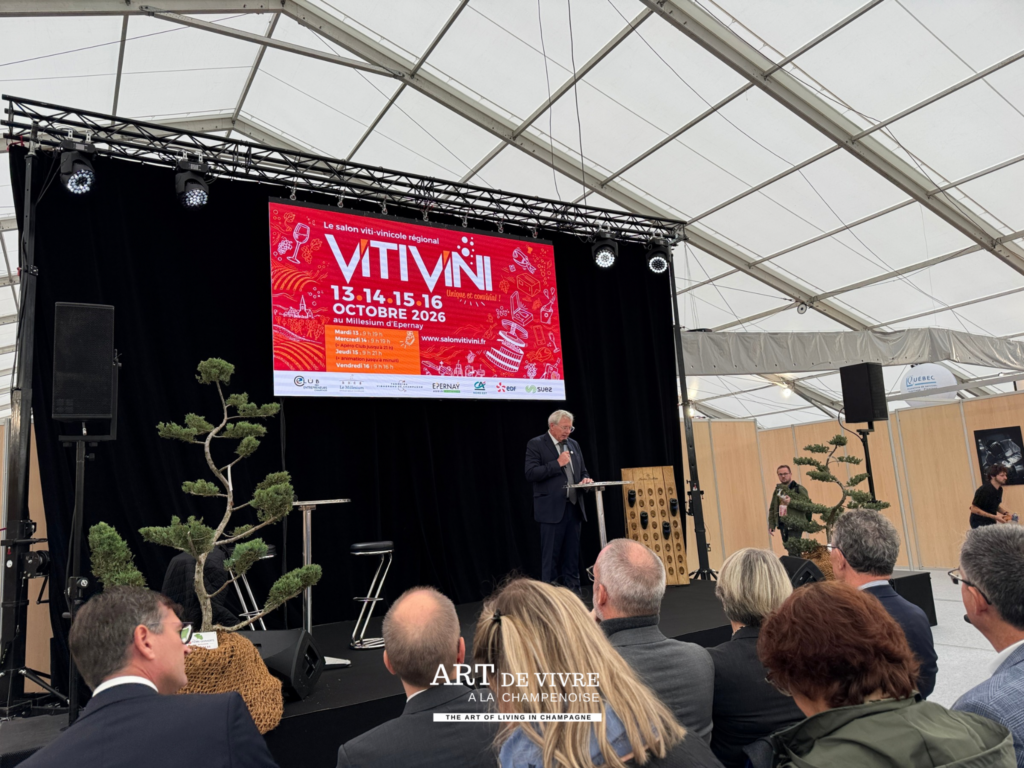 Franck Mazy à l’inauguration de Viti Vini 2026