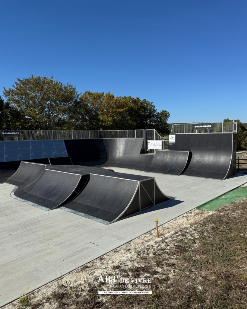 Installations de BMX et pumptrack à La Farm
