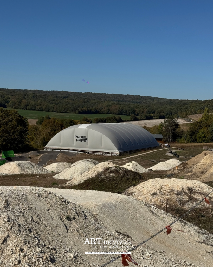 Piste sur le domaine de La Farm