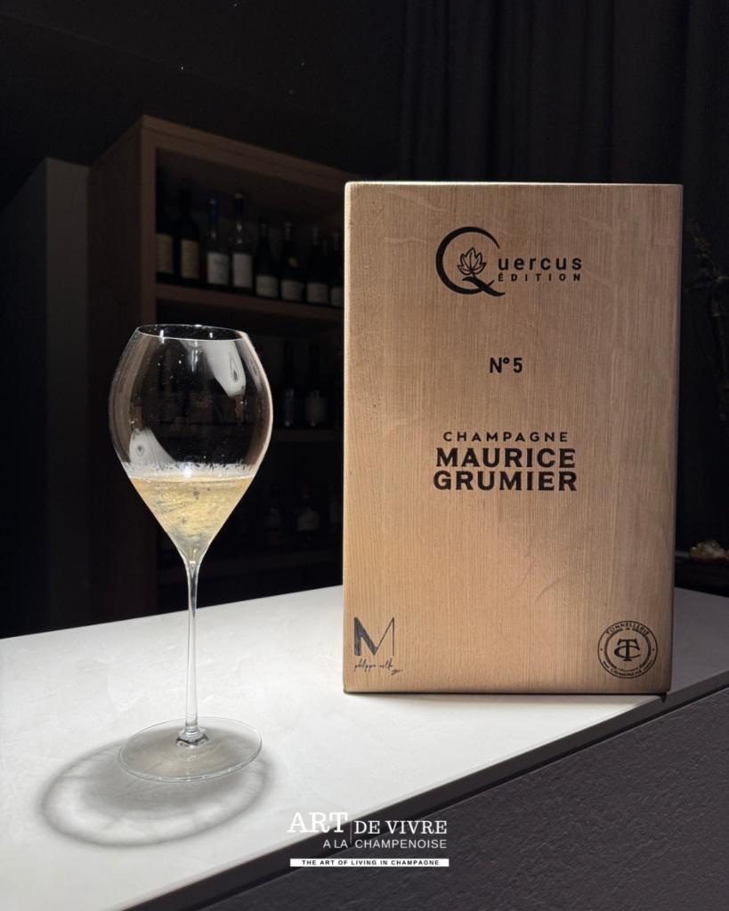 Champagne Quercus Edition 100 % meunier de Maurice Grumier