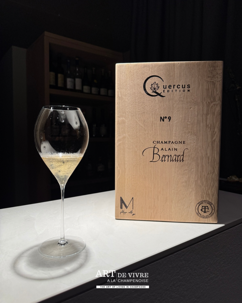 Champagne et Coteau champenois rouge Quercus Edition du domaine Alain Bernard