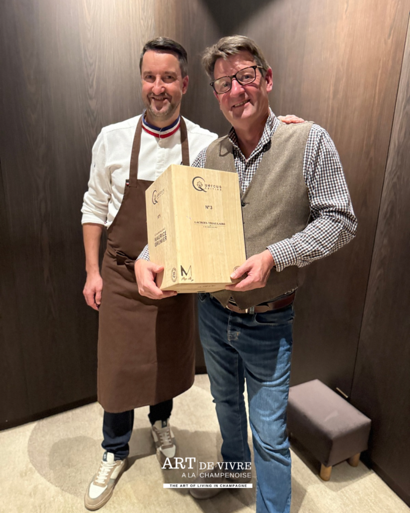 Philippe Mille et Jérôme Viard pour la présentation de Quercus Edition