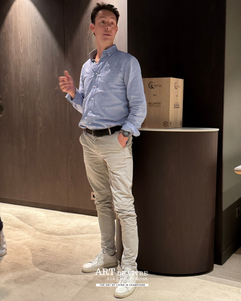 Présentation du ratafia champenois d’Antoine Chevalier