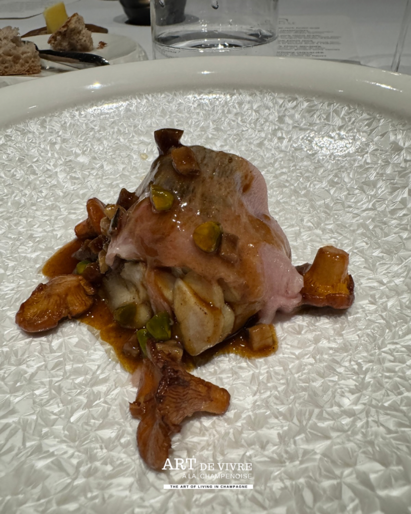 Ris de veau, girolles et jus de rôti au meunier chez Arbane