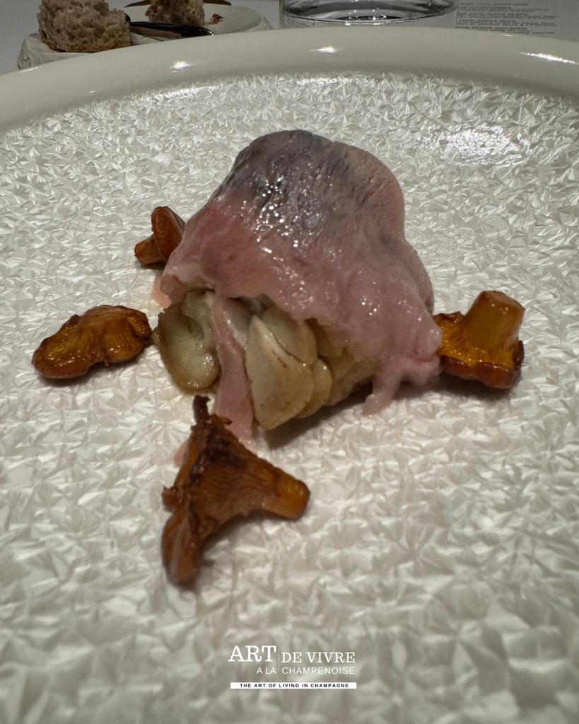 Ris de veau iodé de caviar sous un voile de veau