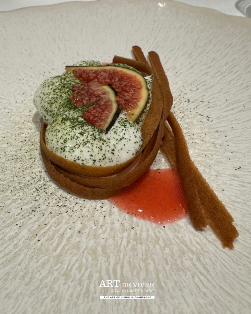 Dessert à la figue de Solliès accompagné du ratafia d’Antoine Chevalier