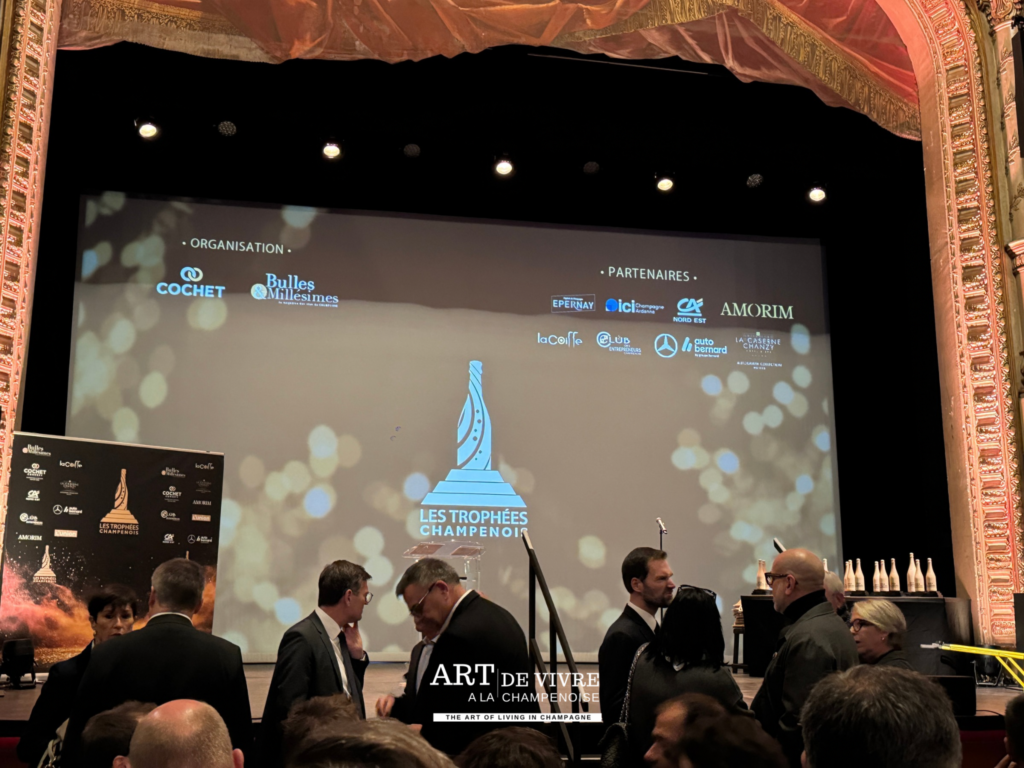 Salle du théatre pour la cérémonie des Trophées Champenois