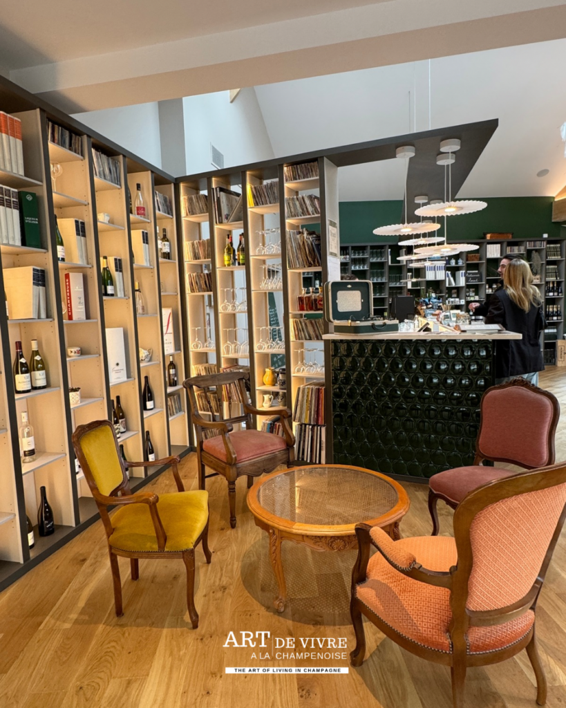 Bar et Coin salon du Faux Livore à Verzy
