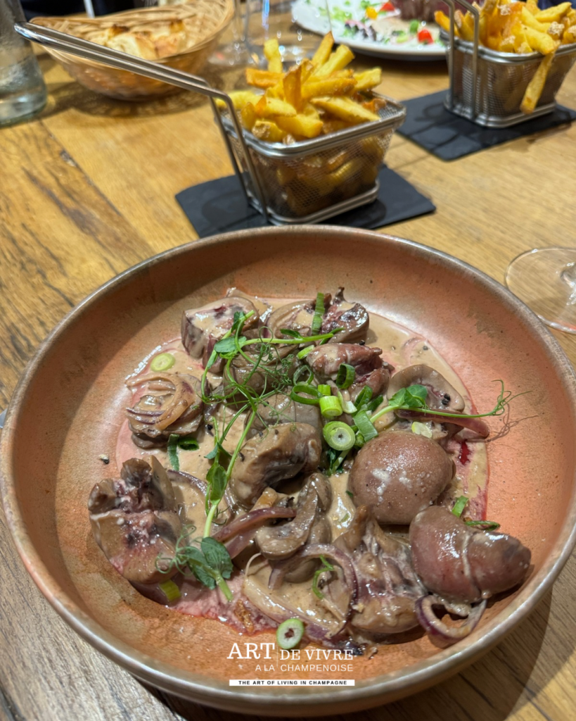 Rognon de veau rôti et penne au P’tit Imogien