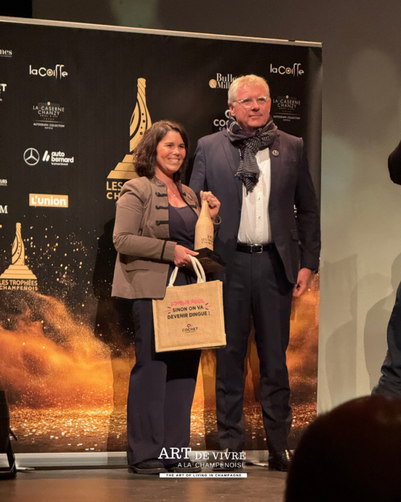 Equipe Dom Pérignon récompensée pour son packaging au Trophées Champenois
